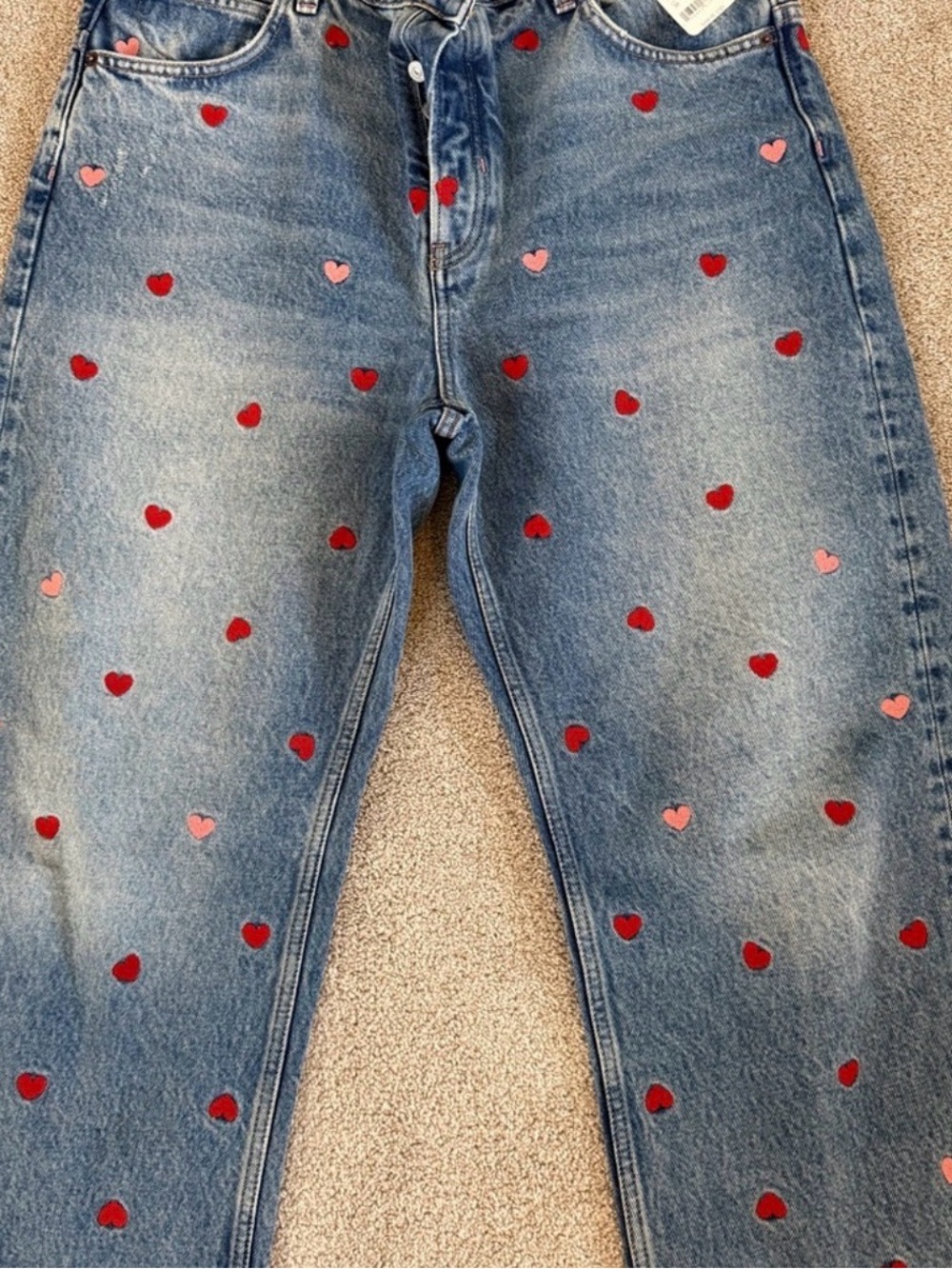 We The Free Deep Trance Embroidered Dropped
Boyfriend Jeans - NWT - Picture 1 of 6